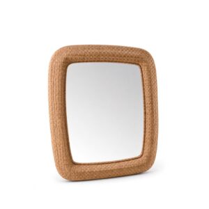 woven mirror elevation view