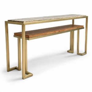 console rotated elevation